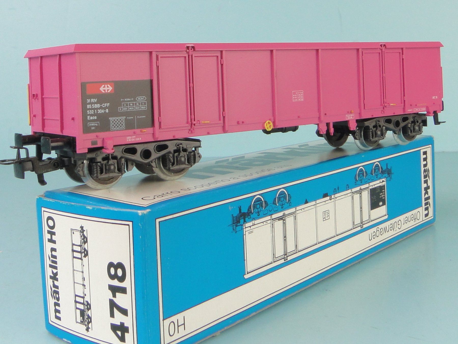 Märklin Modellini di ferrovie: Märklin 4718 SBB Eaos, NEU – Usato da Bülach venduto da cann11 1