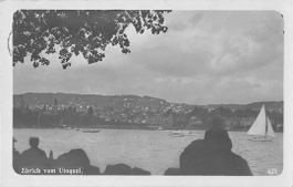 GRUSS aus ZÜRICH 1913 UTOQUAI