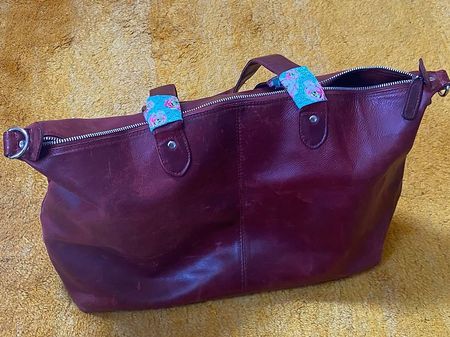 Handtasche Damen rot