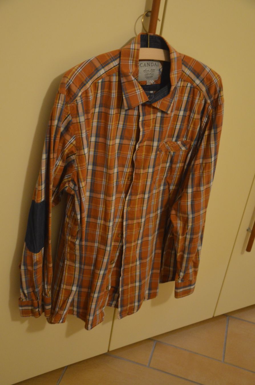 Camicie: TAILLE 43-44 - HEMD - BAUMWOLLE – Usato da Chiasso venduto da Dolly015