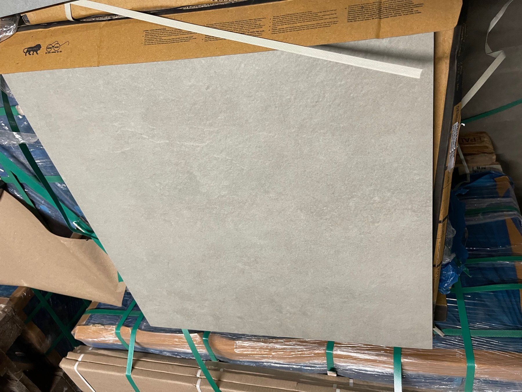 Rivestimenti per pavimenti: Balkonplatten - Terrassenplatten 60x60x2cm Gartenplatten – Nuovo e nell'imballaggio originale da Dietikon venduto da Baedershop24 1