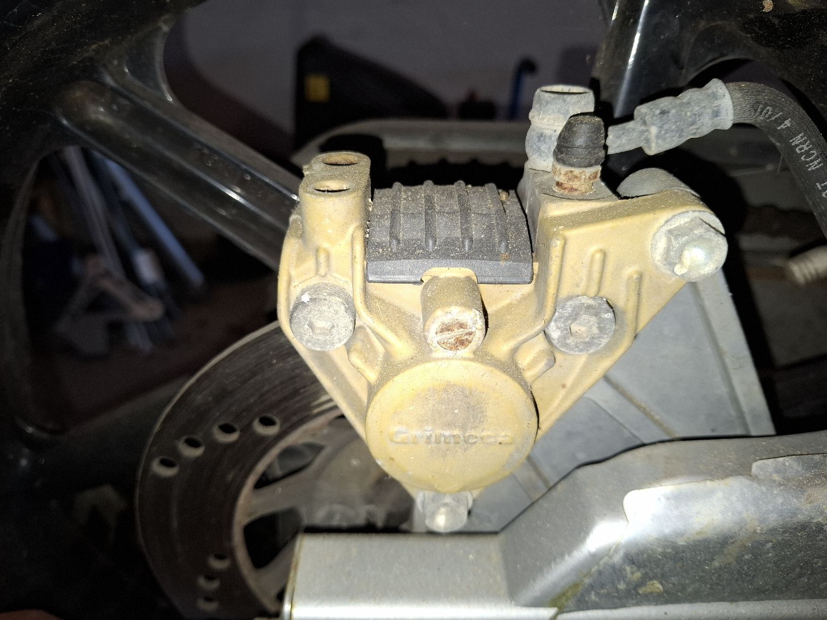 Honda Tutti i ricambio per moto: Bremse hinten Honda nsr 125  – Usato da Rotkreuz venduto da Babo21
