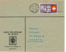 Brief, Genève 1939
