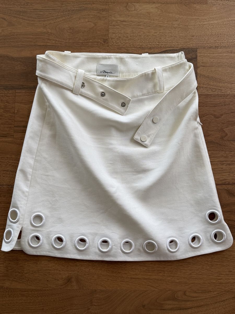 Phillip Lim Jupes: Phillip Lim Rock weiss Groesse 4  – Neuf (Voir description) à Oberägeri par diamante100 2