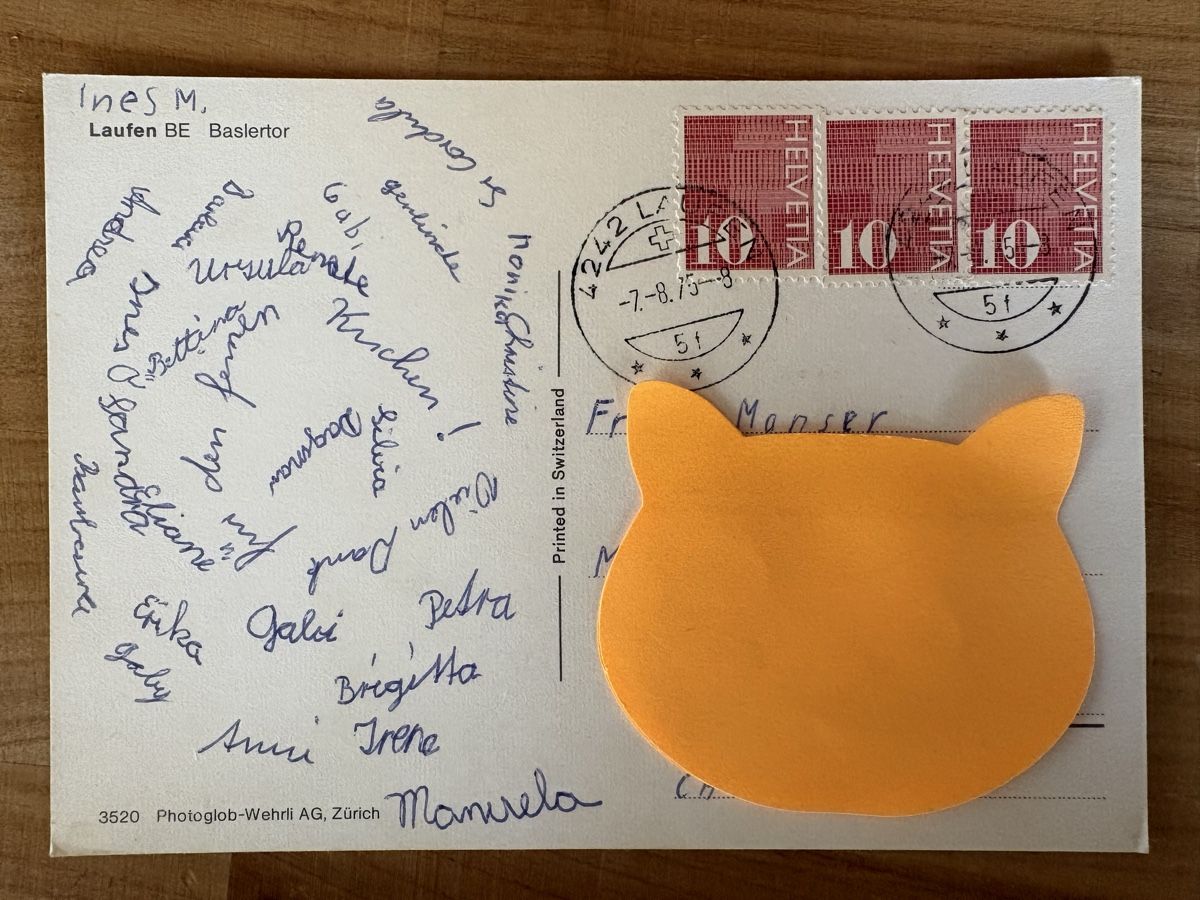 Cartoline postali: AK von Laufen / Baslertor – Usato da Rümlang venduto da Kartenpost1 1