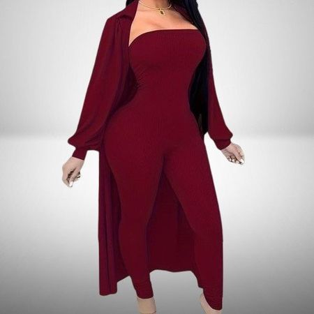 💃Sexy Zweiteiler-Set: Offene Front, Off-Shoulder Style!💖💫