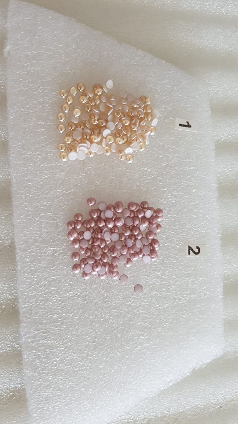 Perlen (unechte): Swarovski Halbperlen 2080/4 ss10 144St. – Neu (gemäss Beschreibung) aus Zürich von ata_c8nh 5