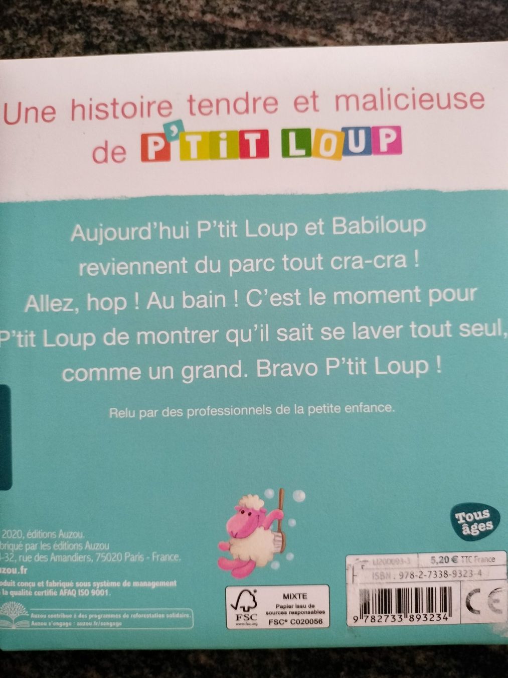 Libri: P'tit loup se lave tout seul – Usato da Cortaillod venduto da rozinna 1
