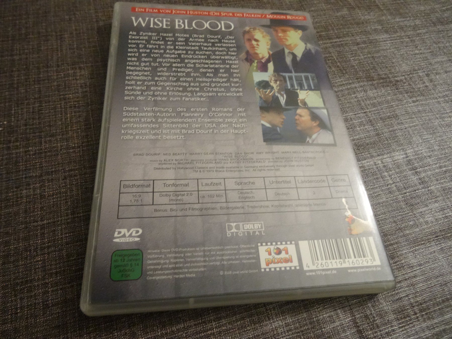 Tutti i DVDs: DVD Wise Blood John Huston – Usato da Olten venduto da Disc-Verkauf 2