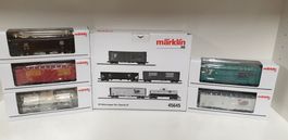 Märklin US Güterwagen-Set H0/AC 45645