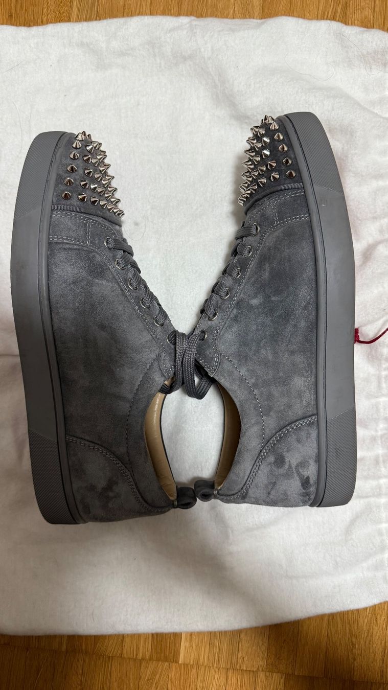 Christian Louboutin Herrenschuhe: Christian Louboutin - Sneaker Grau – Gebraucht aus Thun von Nemo203 3