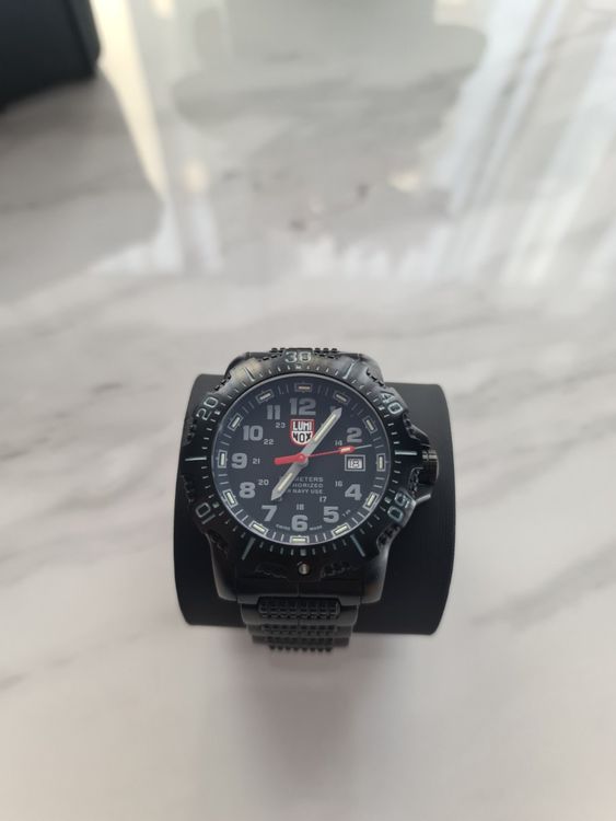 Luminox Sea ANU 4200 Series Edelstahl schwarz Analoguhr Kaufen auf Ricardo