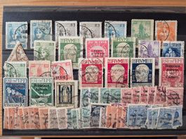 Fiume+Italien Briefmarken auf Karte D5 Zustand gem. Bild