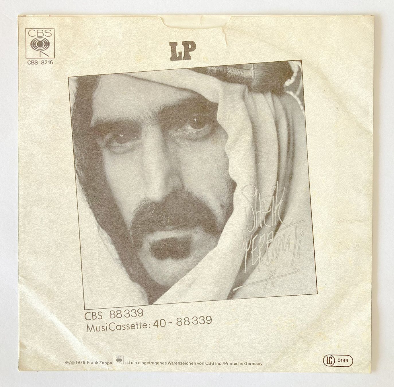 Dischi in vinile: FRANK ZAPPA - BOBBY BROWN – Usato da Bottens venduto da hotter-than-hell 1