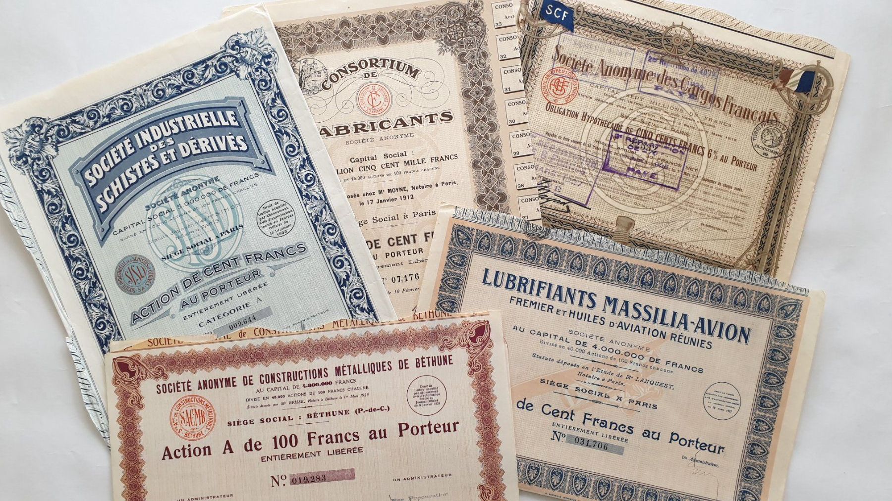Documenti: Wertpapiere Frankreich. – Usato da Goldach venduto da armando_r