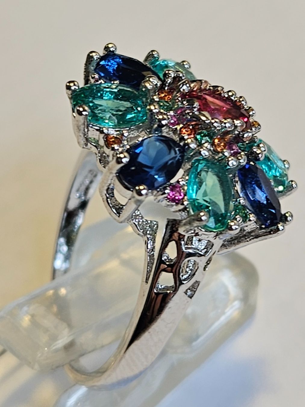 Anelli: Edelstein Silber Ring – Nuovo (secondo la descrizione) da Zürich venduto da ben_mn5h 6
