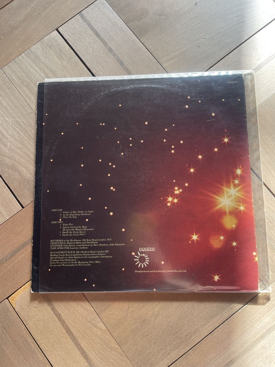 Dischi in vinile: Manfred Mann's Earth Band - Solar Fire VINYL LP – Usato da Zürich venduto da sar_c828 1