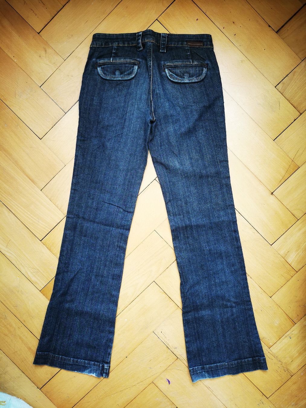 Mango Jeans: Jeans patte d'éléphant bleu Mango taille 36 – Usato da Peseux venduto da LaLoriotte 3