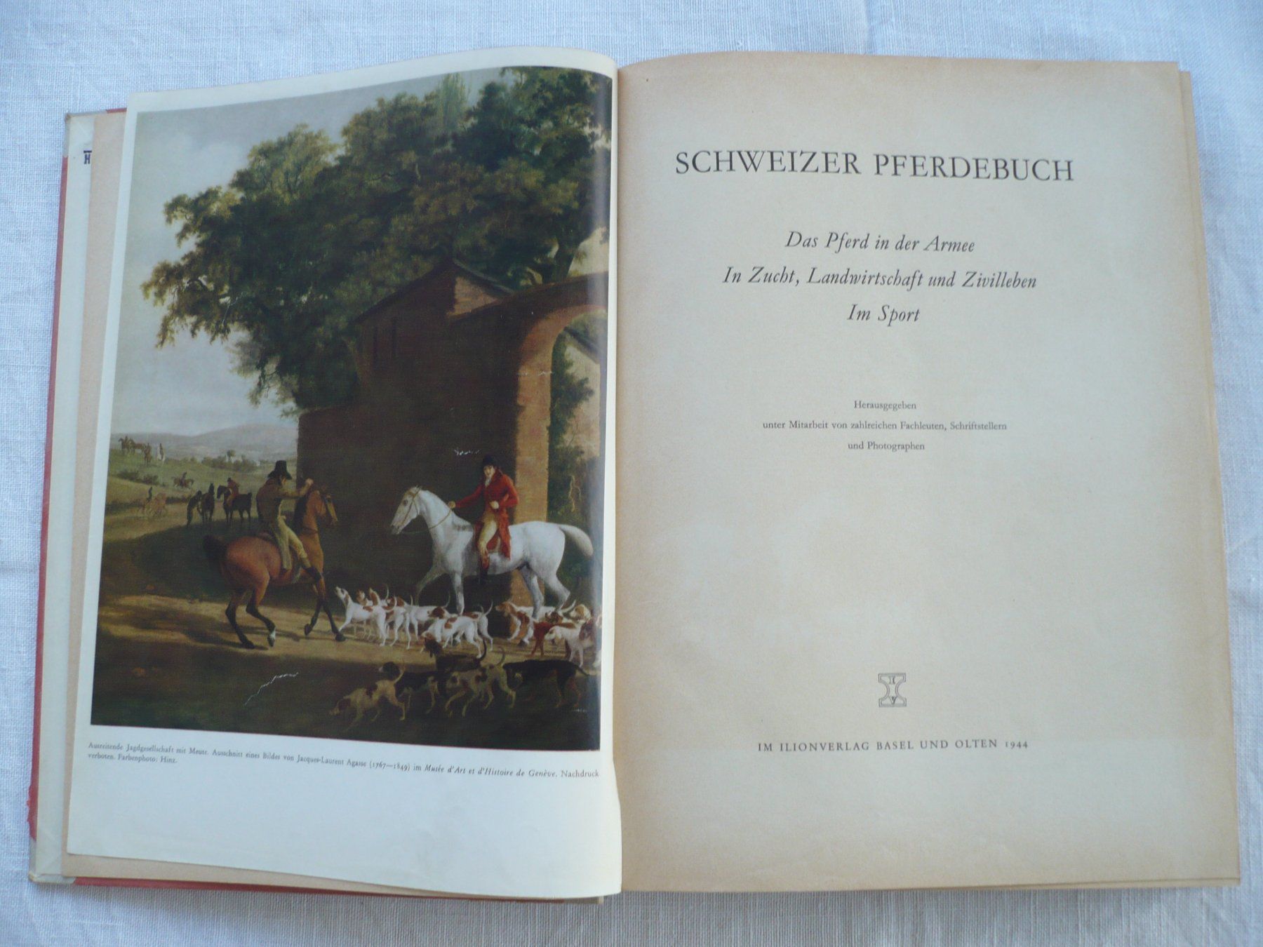 Bücher: Schweizer Pferdebuch 1944 – Gebraucht aus Zürich von saltandpepper008 1
