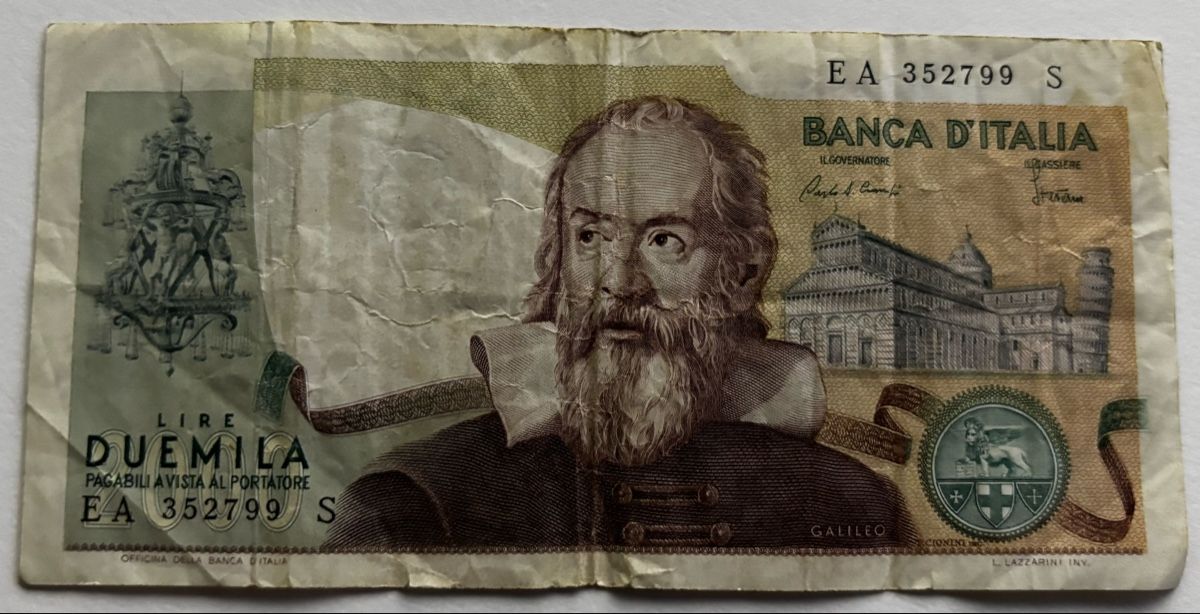 Banconote: Italien 2000 Lire 1983 – Usato da Algetshausen venduto da Carrhard