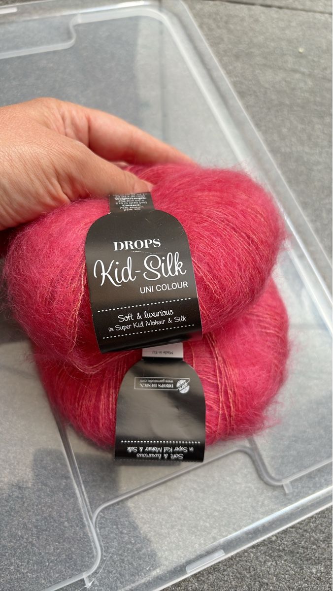 Cordicelle & Fili: DROPS Kid-Silk Uni Colour Yarn - Soft & Luxurious – Nuovo (secondo la descrizione) da Mettmenstetten venduto da Coucou1512