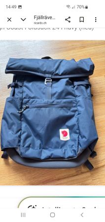 Fjällraven Foldsack 24l, blau