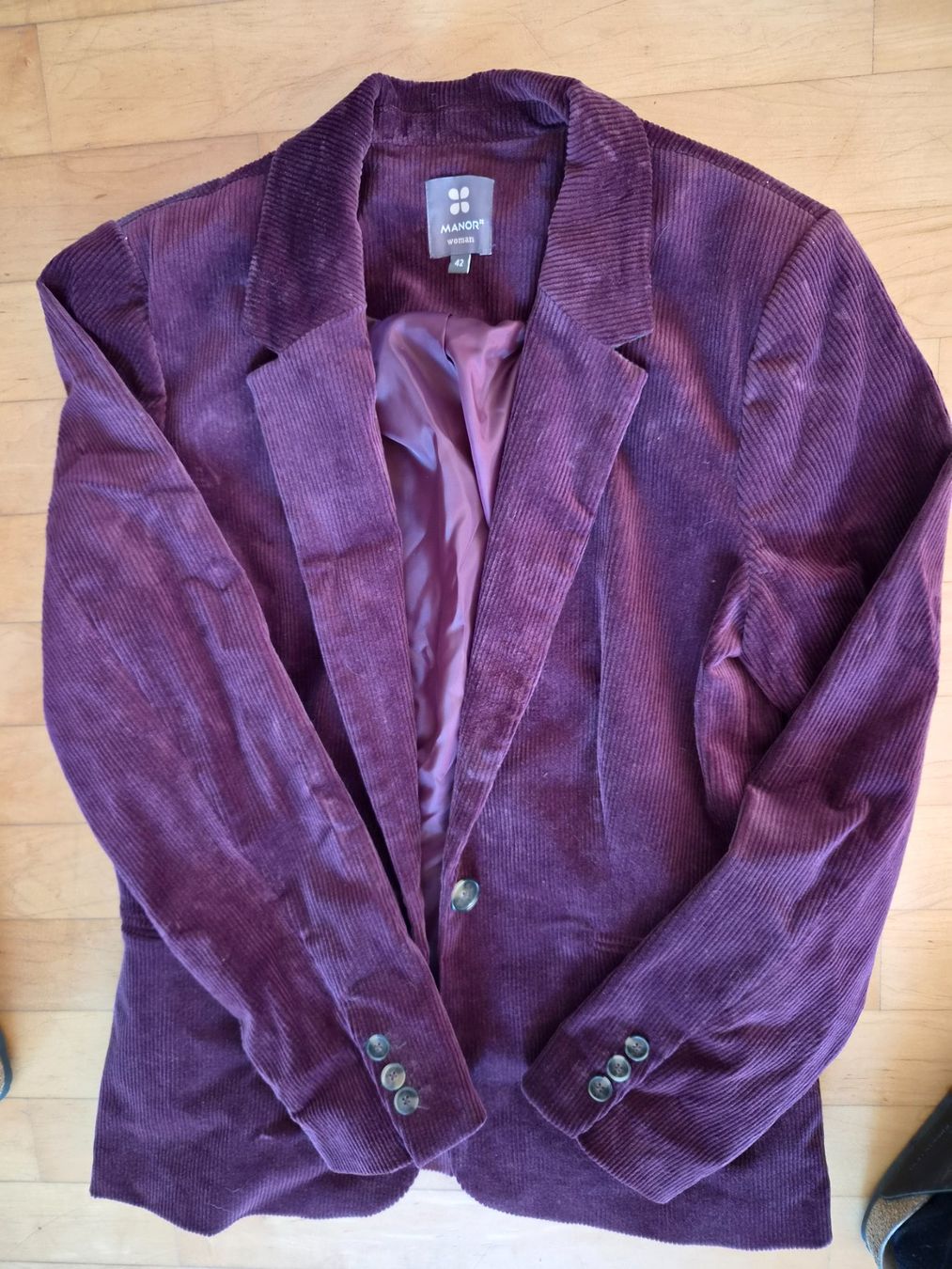 Manor Giacche: Blazer violett – Nuovo (secondo la descrizione) da Buchrain venduto da mlrj-r 1
