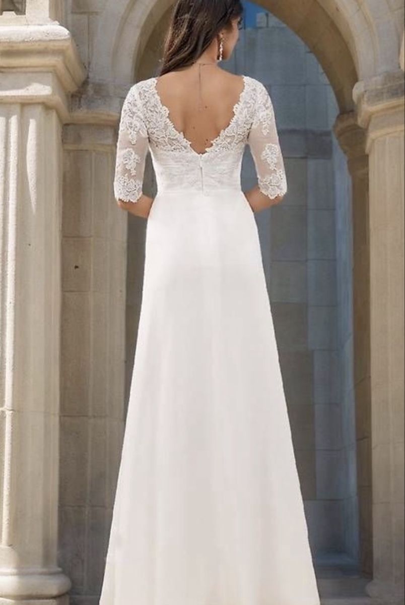Vestiti: Robe de mariée élégante avec dentelle, taille 36 – Nuovo (secondo la descrizione) da Biel/Bienne venduto da son_svk2 1