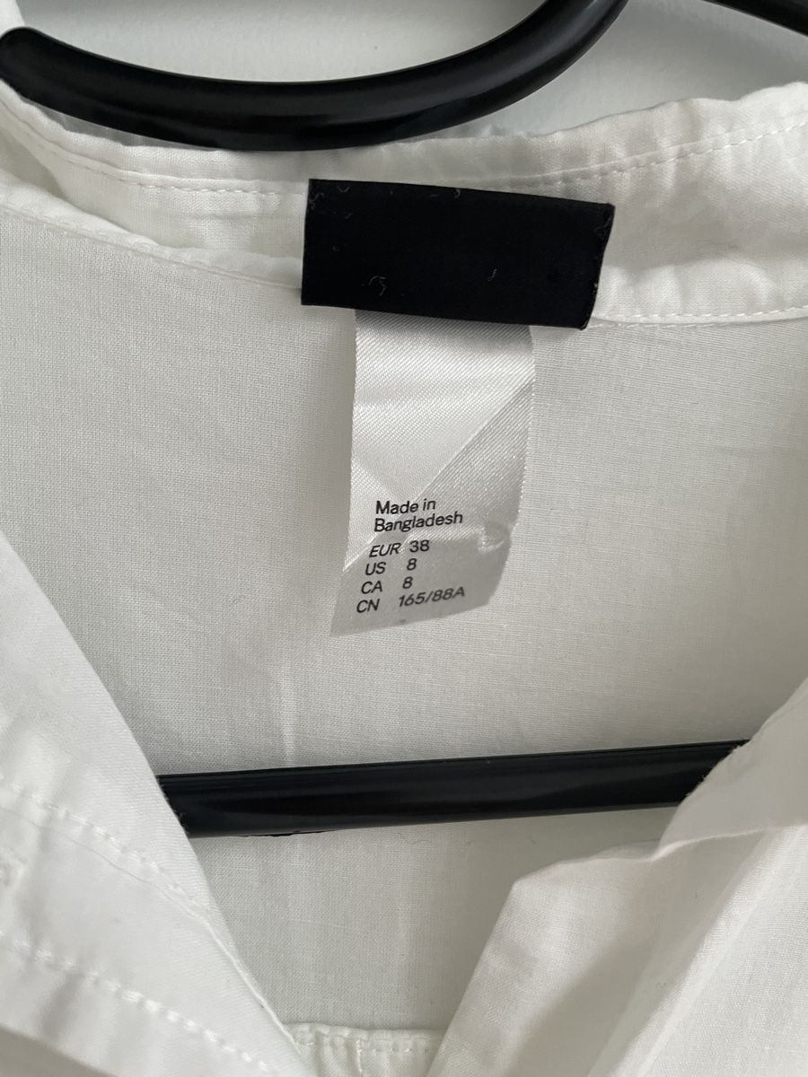H&M Camicette: Damen Hemd weiss Grösse 38 – Usato da Mauren venduto da acht33null 1