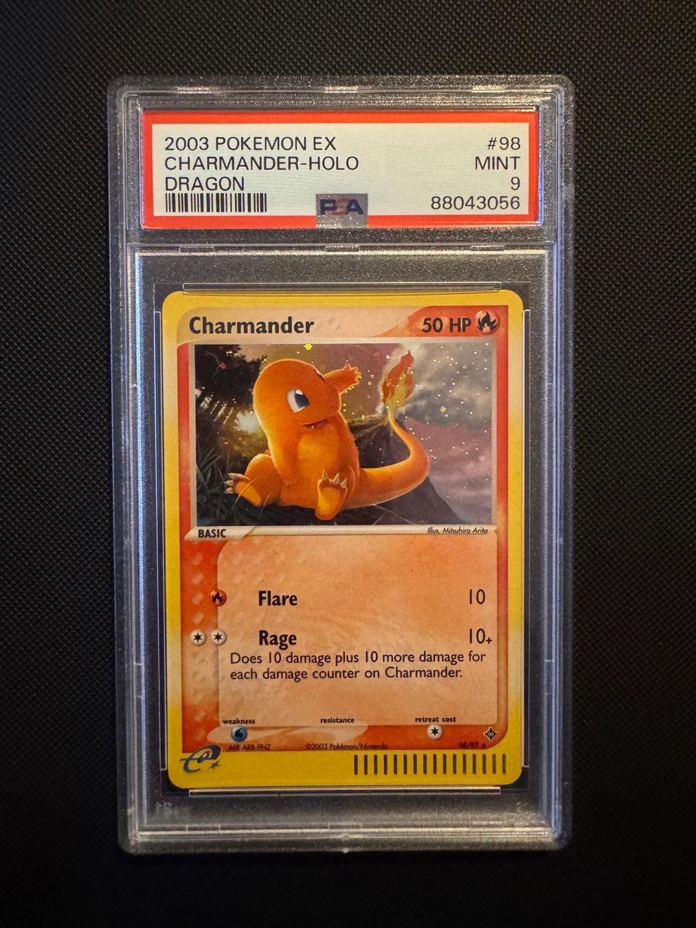 Pokémon Carte collezionabili: Pokémon Charmander PSA 9 – Usato da Seuzach venduto da provenzano18