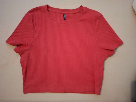 Pigalle Damen T-Shirt, Rot, Grösse L - Sommer-Musthave!