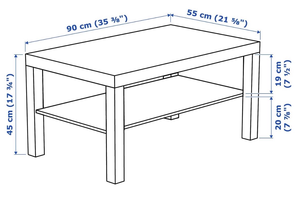 Tische: IKEA Lack weiss 90x55x45 – Gebraucht aus Wermatswil von taz_2nsf 1