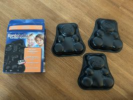 3x Teile - süsses Bärchen-Backformset