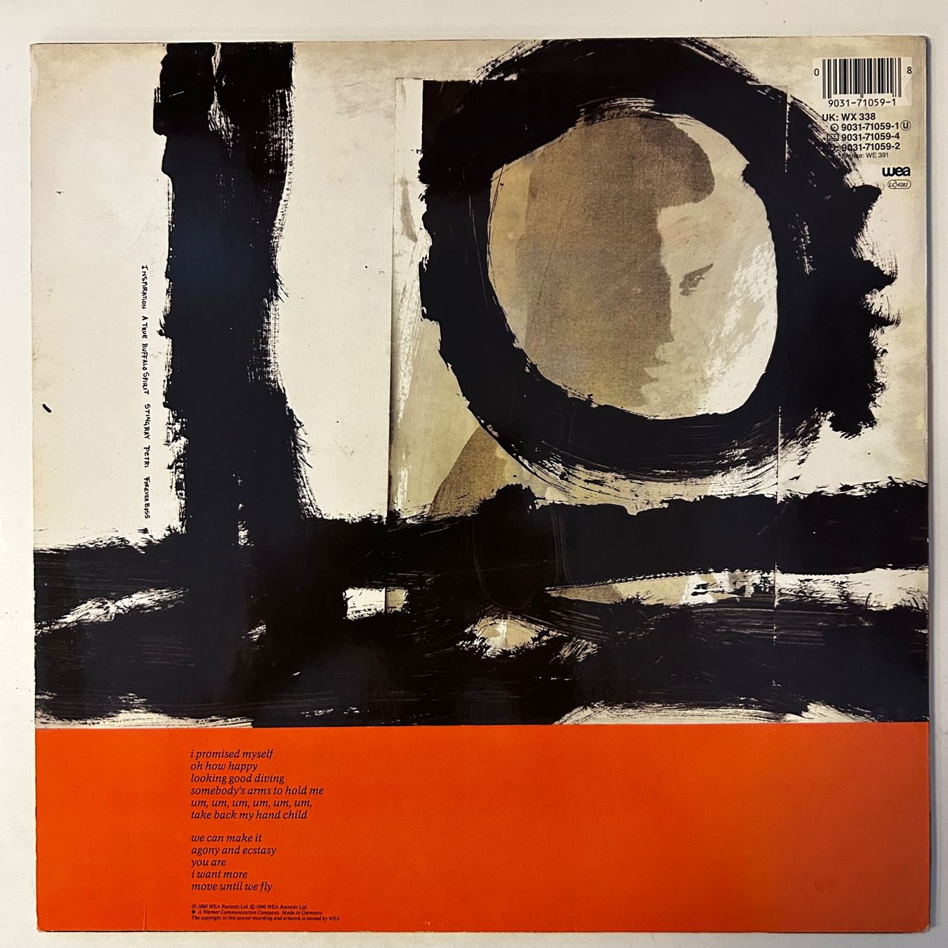 Schallplatten: Nick Kamen - move until we fly, Vinyl LP 1990 – Gebraucht aus Aesch BL von BernisFlomi 1