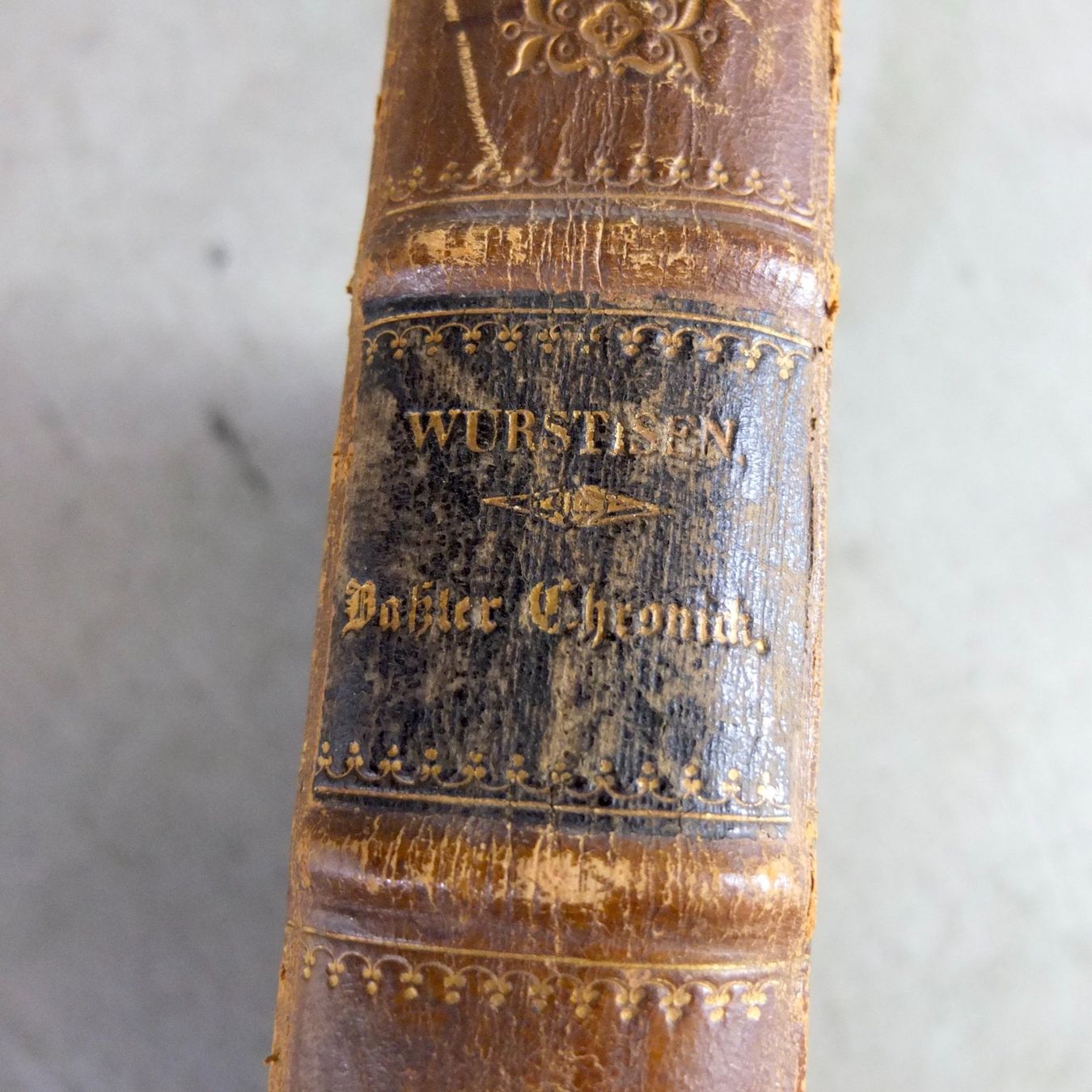 Libri: Basler Chronik, Daniel Bruckner, 1588/1765/1883 – Usato da Basel venduto da Brocki-auf-dem-Wolf 2