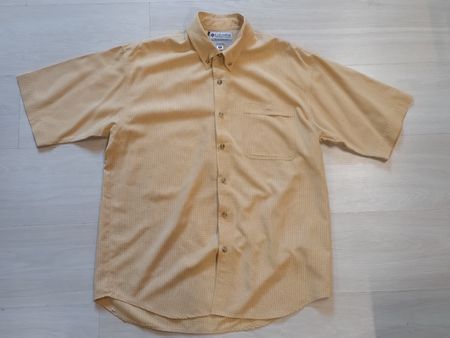 Chemise Columbia CRT homme taille M - Jaune