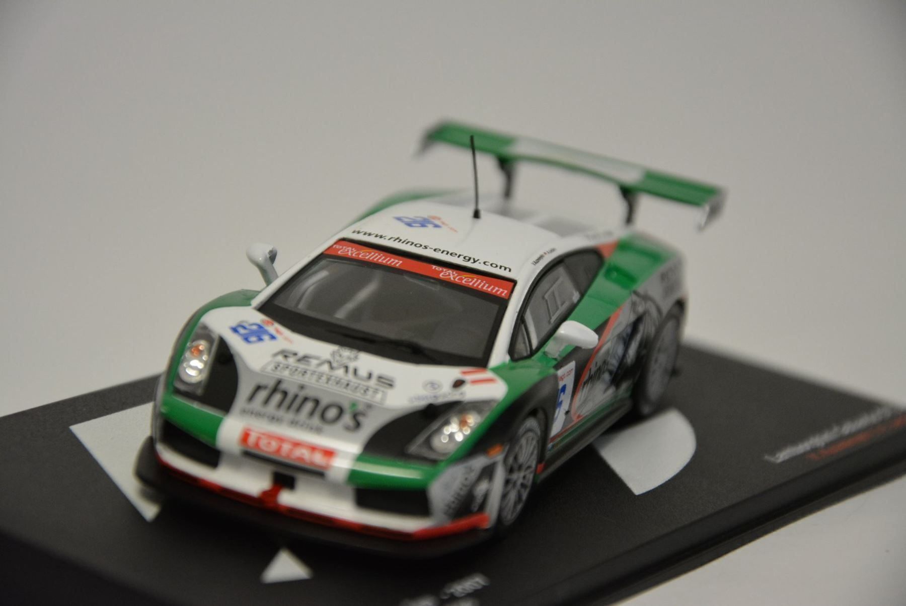 Lamborghini Modellini d'auto: Lamborghini Gallardo GT3 2007 , 1:43 – Nuovo e nell'imballaggio originale da Goldach venduto da Feivel9 2