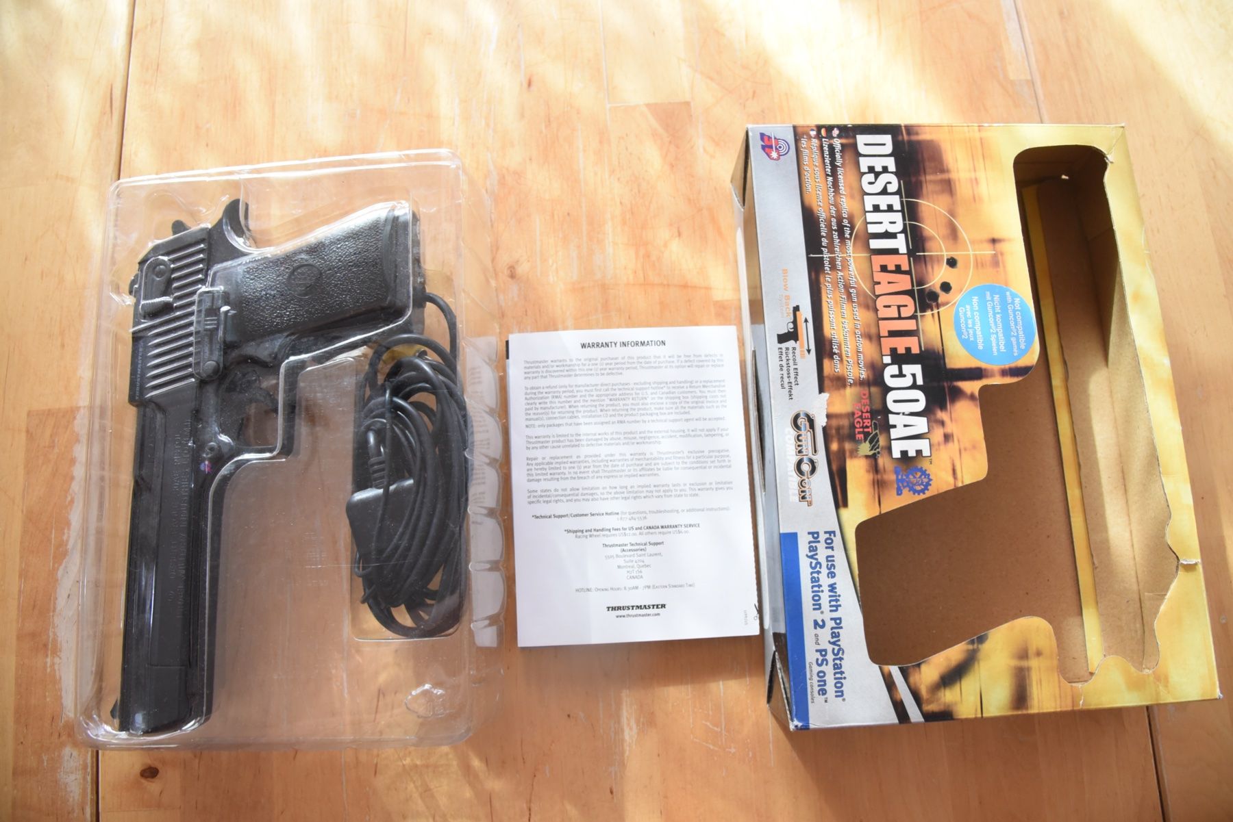 Controller: Thrustmaster Desert Eagle .50AE (PS1/2, CIB) – Gebraucht aus Frenkendorf von gelbeZinnie 3