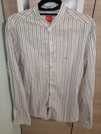 Hugo Boss Hemd Gr.L gestreift, Top Zustand - Herrenhemd!