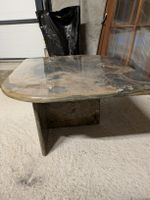Table basse en marbre vintage
