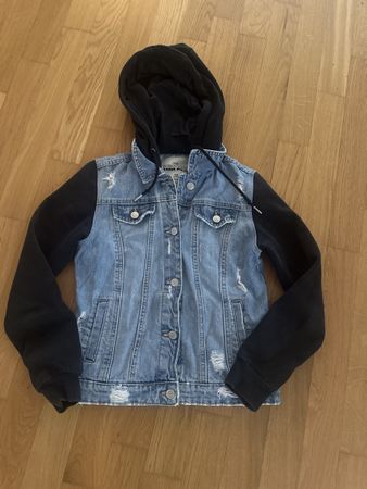 Tally Weijl Jeansjacke mit Kapuze, Gr. 34, Top Zustand!