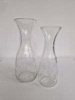 Zwei italienische Wasserkrug Karaffe Bormioli 1l + 0.5l