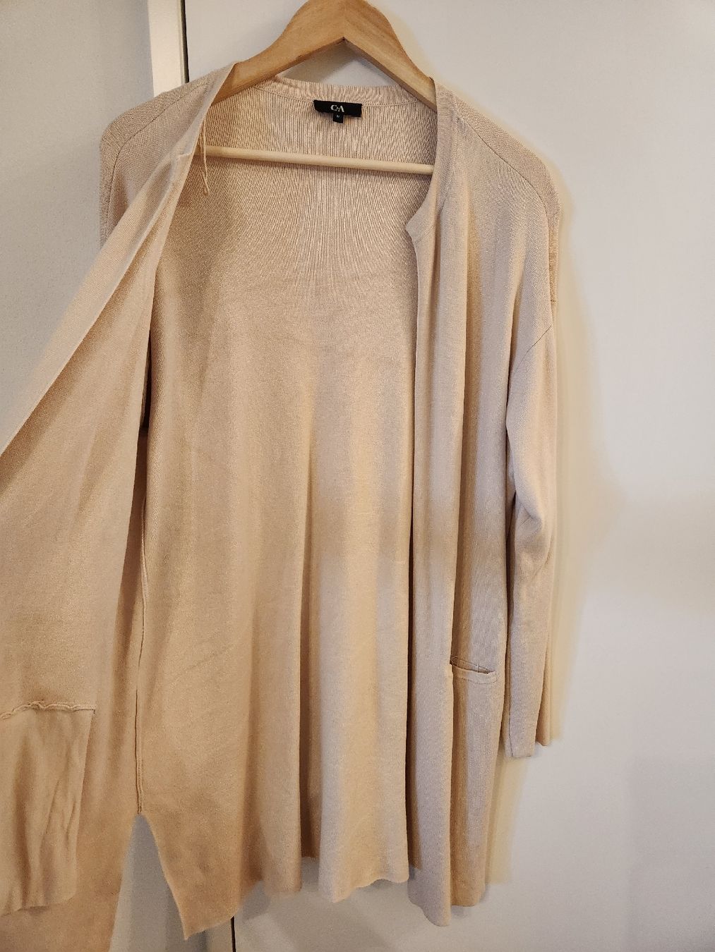 C&A Jacken: C&A Strick Cardigan Damen Gr. M beige – Neu (gemäss Beschreibung) aus Schlieren von est_b2px 3