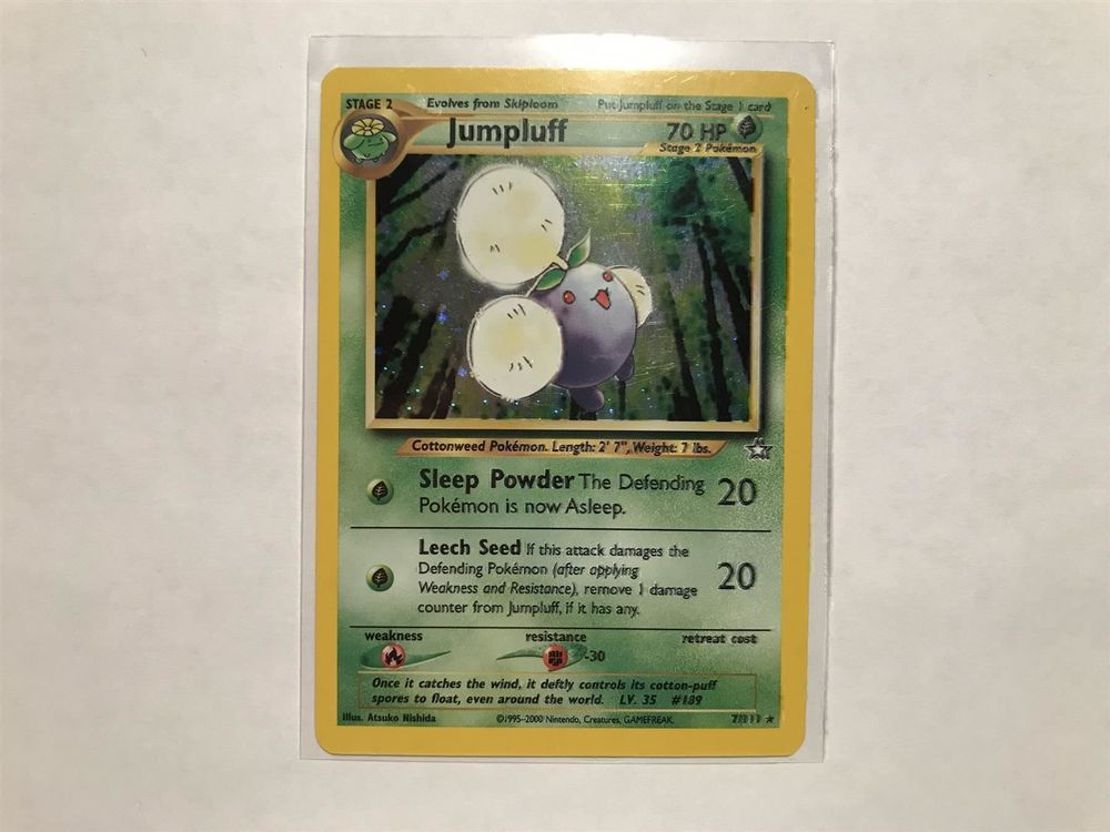 Pokémon Carte collezionabili: Jumpluff holo Neo Genesis – Usato da Hagendorn venduto da Pokecollectorch