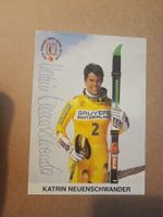 Katrin Neuenschwander - handsignierte Karte-  frühen 90er