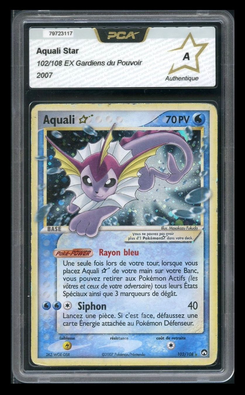 Pokémon Sammelbilder & Trading cards: Aquali, Voltali, Pyroli Gold Star - PCA A - FR – Gebraucht aus Bonnefontaine von arnaud1.01 5