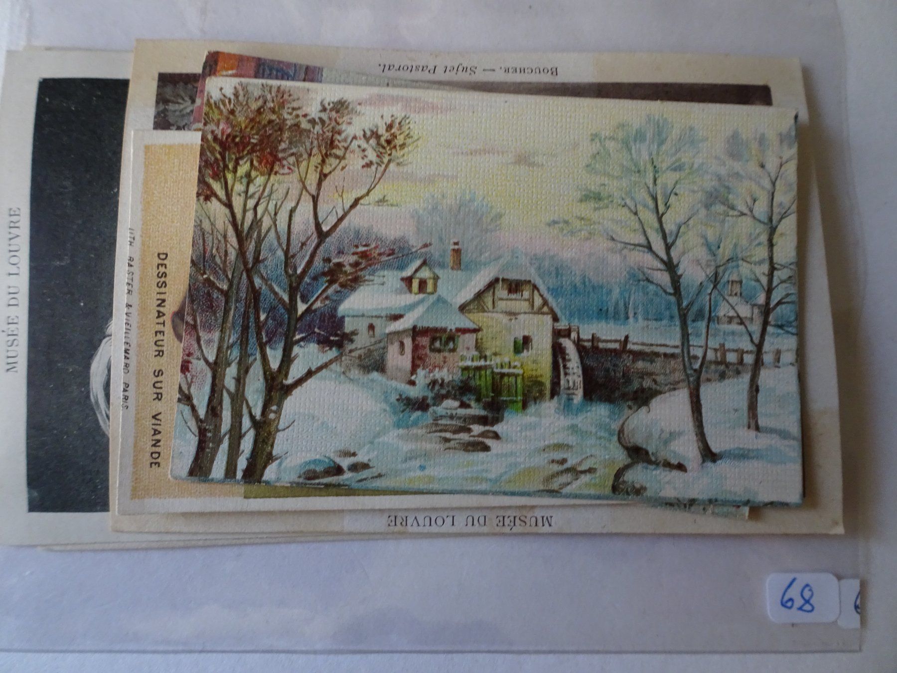 Carte collezionabili: Alte Chromos, Schokolade, Werbung, Winter ca.1900 – Usato da Schönenwerd venduto da schnitzunddrunter 2