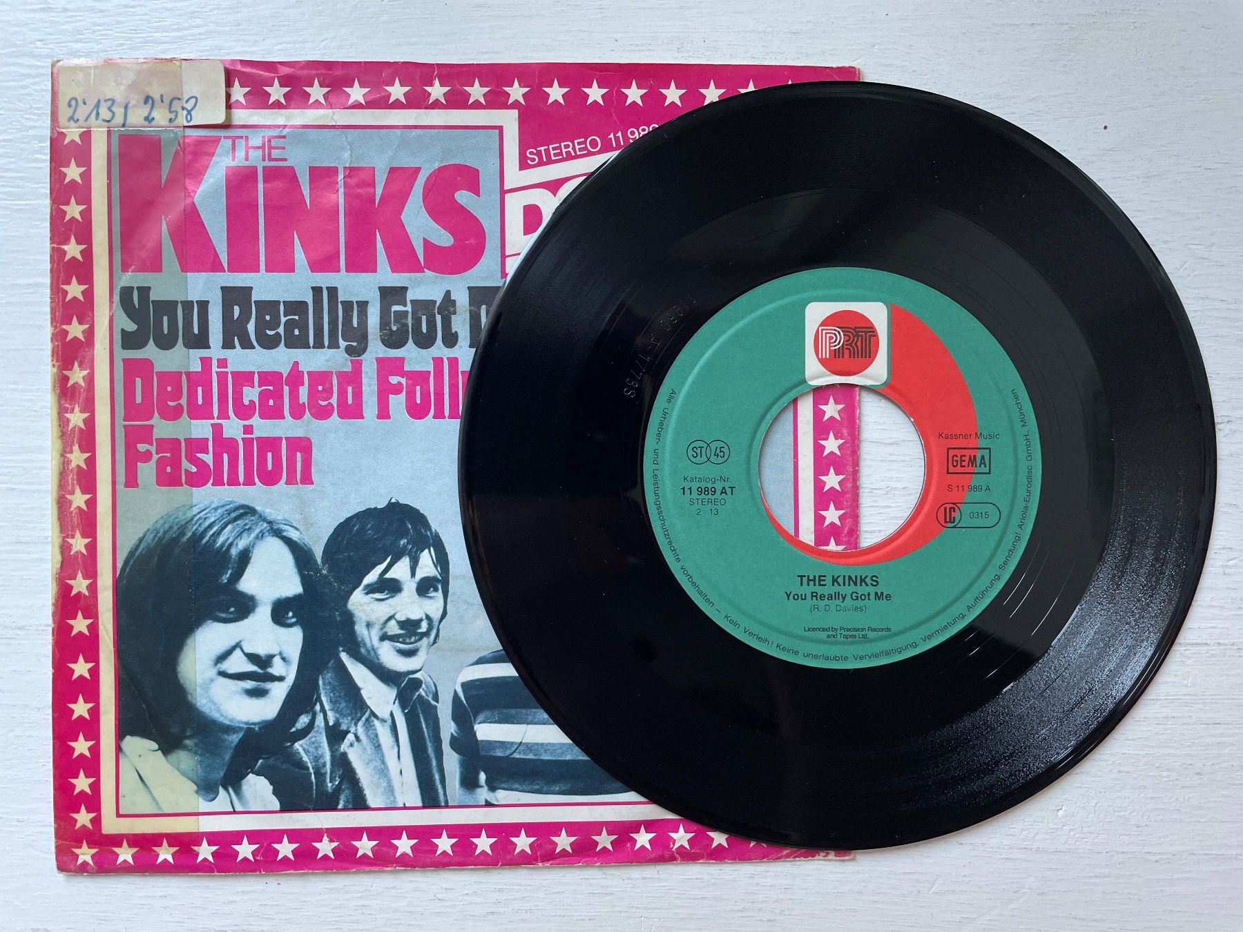 Schallplatten: Kinks - You Really Got Me / Dedicated... - 7" Single – Gebraucht aus Zürich von Andy_t71 2