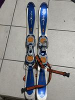 Salomon Snowblade Kurzski blau silber gebrauchter Zustand