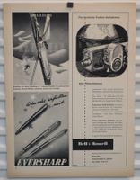 Werbung 1953 Reuge Kandahar Skibindung / Seiden Grieder